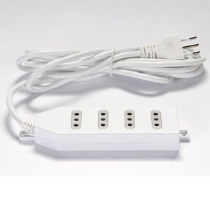 Alargador Zapatilla 4 Posiciones 3 Metros con Switch ME-204W Macrotel